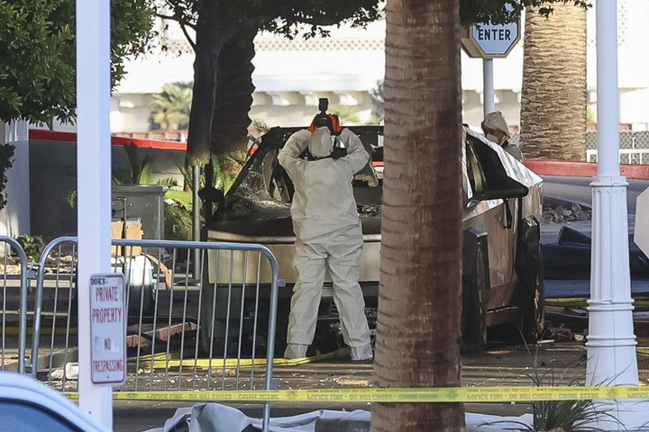 Fotó: AFP/Wade Vandervort Kiderült, ki a Las Vegas-i Tesla-robbantás gyanúsítottja