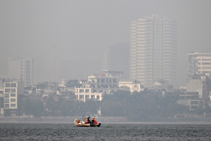Fotó: AFP/Nhac Nguyen Hanoi a világ legszennyezettebb levegőjű városa