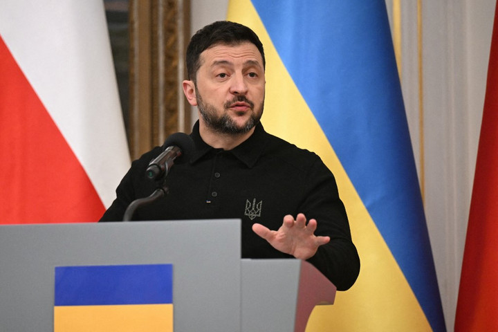 Fotó: AFP/Sergei Gapon Zelenszkijnek csak egy lehetősége maradt