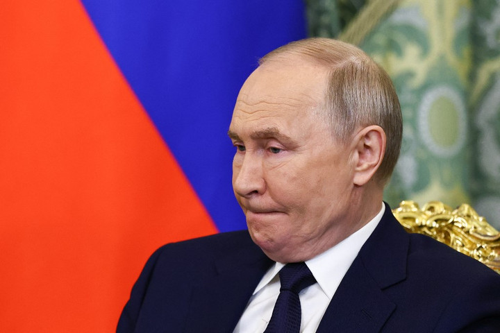 Fotó: AFP/Pool/Evgenia Novozhenina Putyin Kijev támogatóihoz fordult