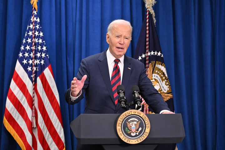 Fotó: AFP/Roberto Schmidt Még utoljára megkegyelmezett öt embernek Joe Biden