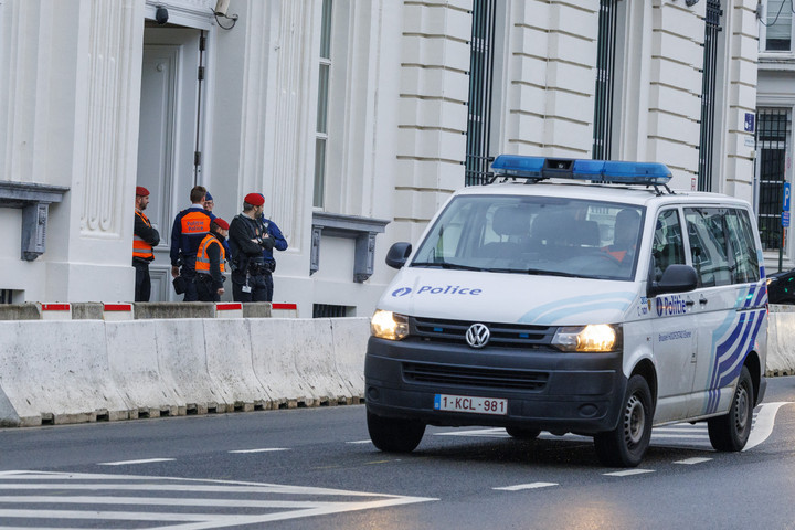 Fotó: AFP/Belga/Belga Mag/Nicolas Maeterlinck Bombariadó Brüsszelben