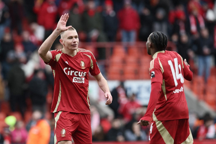 Fotó: AFP/Belga/Belga Mag/Bruno Fahy Szalai Attila bemutatkozott a Standard Liège-ben