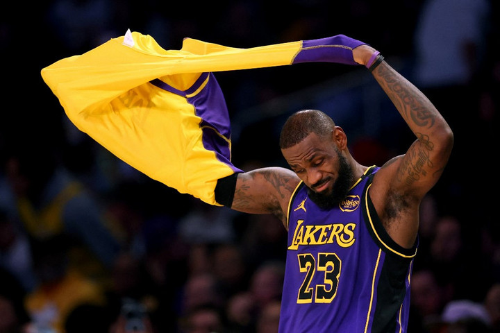 Fotó: AFP/Getty Images/Getty Images North America/Harry How LeBron James megdöntötte Michael Jordan csúcsát