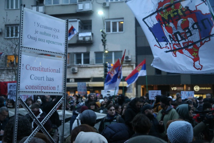 Fotó: AFP/Anadolu/Filip Stevanovic Merénylet történt a szerb kormány ellen