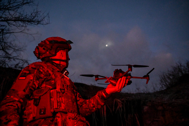 Fotó: AFP/NurPhoto/Dmytro Smolienko Újabb drón zuhant román területre