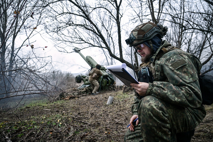 Fotó: AFP/NurPhoto/Dmytro Smolienko Zelenszkij amerikai békefenntartók jelenlétét követeli Ukrajnában