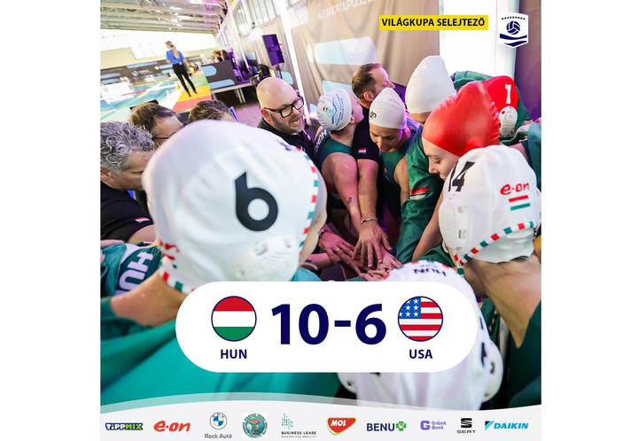Fotó: Facebook/waterpolo.hu Szuperdöntőbe jutott a magyar válogatott