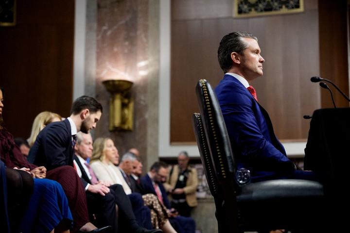 Fotó: Getty Images via AFP/Getty Images North America/Andrew Harnik Vita a szenátusban az új kormány tagjainak első meghallgatásán