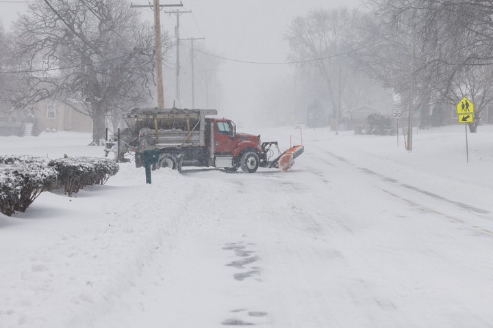 Fotó: Getty Images via AFP/Getty Images North America/Chase Castor Az évtized legkomolyabb havazását várják az Egyesült Államokban