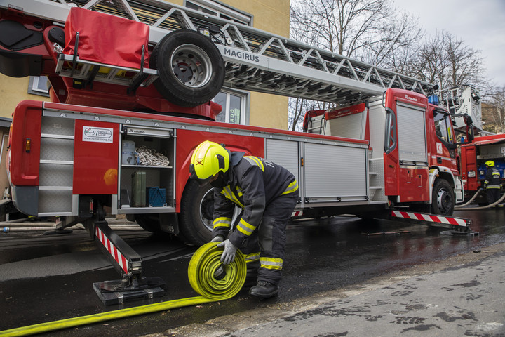Fotó: MH-archív/Purger Tamás Pénteken rendezik a legerősebb tűzoltók versenyét
