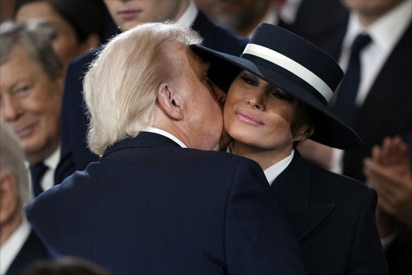 Melania Trump letette voksát