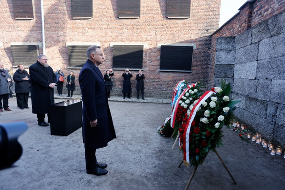 Andrzej Duda: A lengyelek Auschwitz emlékezetének megőrzői