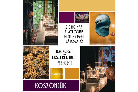 Már 30 ezren látták a Magyar Nemzeti Múzeum ékszerkiállítását