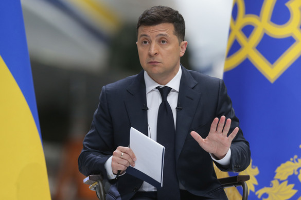 Kigúnyolták Zelenszkijt
