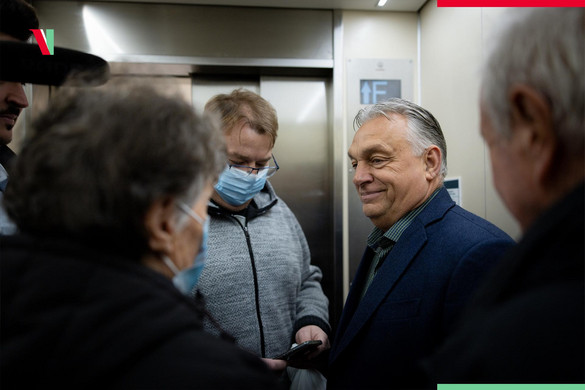 Kórházba látogatott Orbán Viktor + VIDEÓ