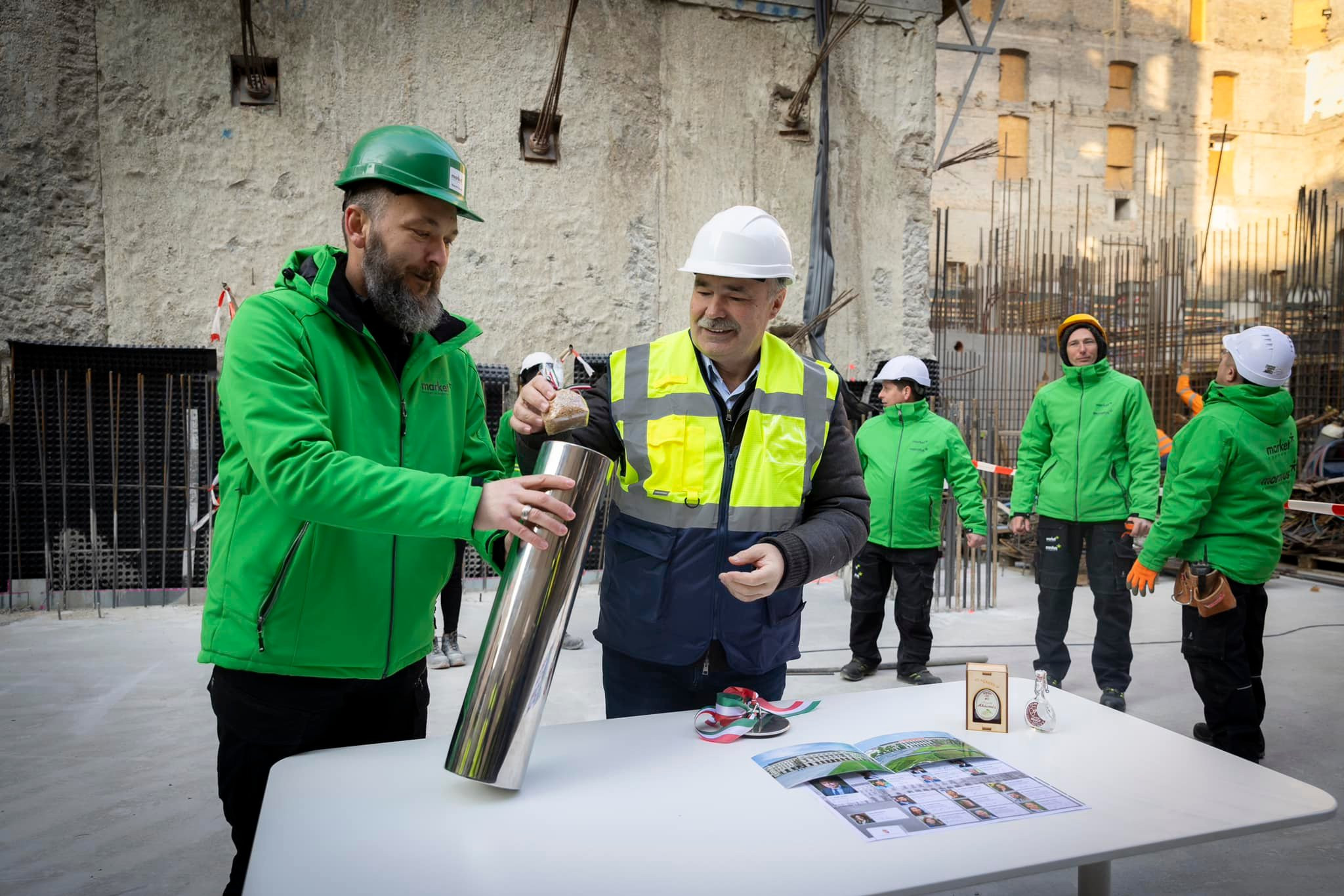 Időkapszula került az Agrártárca épületébe