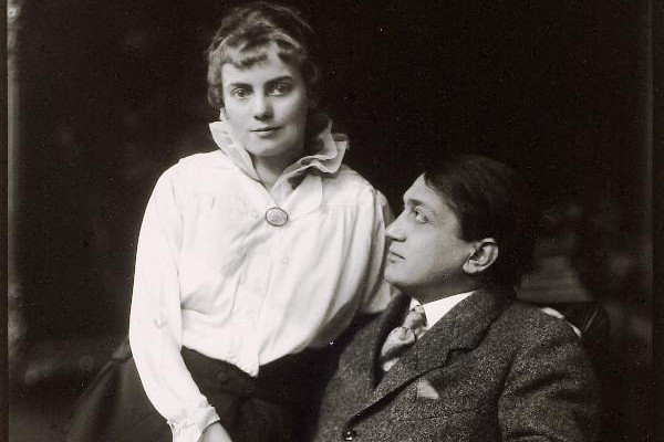 Fotó: wikimedia.org/Székely Aladár A beteg költő feleségével, Boncza Bertával