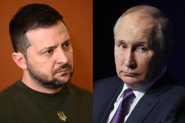 Fotó: AFGP/Mandel NGAN, AFP/SPUTNIK/Mikhail Metzel Zelenszkij megnevezte Putyin gyengeségét