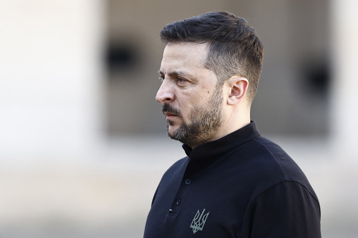 Fotó: AFP/POOL/Sameer Al-Doumy Az Állami Duma tudatlanságnak nevezi Zelenszkij nyilatkozatát