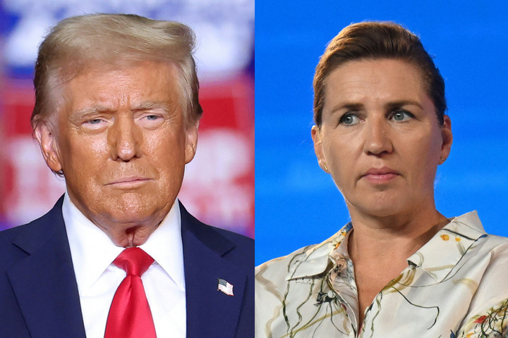Fotó: AFP/Charly Triballeau, Michal Cizek A dán miniszterelnök kemény válasszal fenyegette meg Trumpot