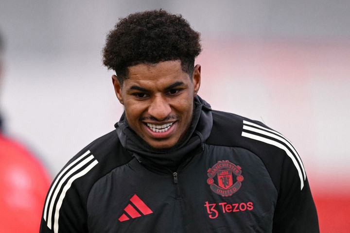 Fotó: AFP/Oli Scarff Rashford az Aston Villához került kölcsönbe