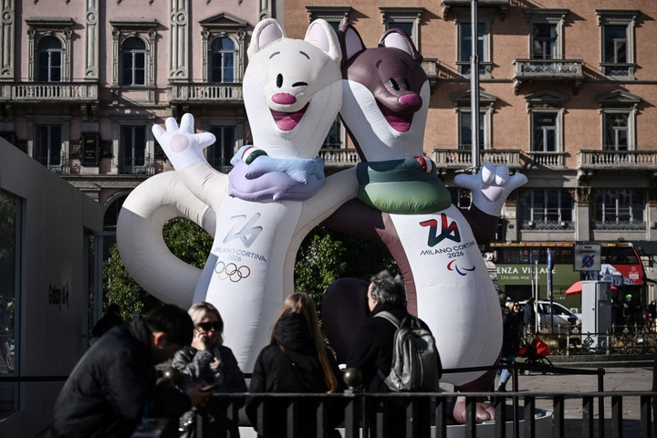 Milánó 2026: Szabotázsakció a csúszóközpont építkezésén
