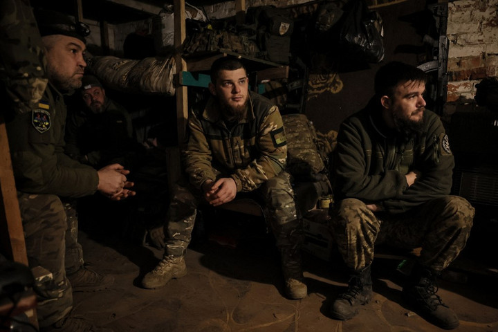 Fotó: AFP/24th Mechanized Brigade of Ukrainian Armed Forces/Handout Az ukrán hadsereg abban reménykedik, hogy az oroszok megmentik őket