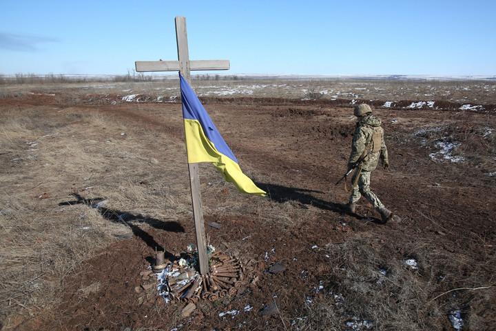 Fotó: AFP/Anatolii Stepanov Kevesebb ukrán ment a frontra a tűzszünet reményében bízva