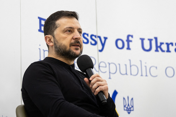 Fotó: AFP/Handout/X account of Volodymyr Zelensky Zelenszkij hatalma összeomlik?