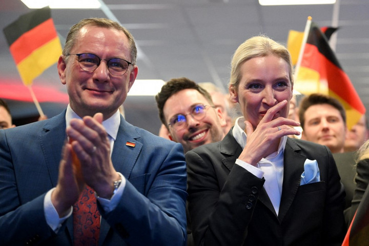 Fotó: AFP/Pool/Soeren Stache Az AfD kiszabadulhat a karanténból
