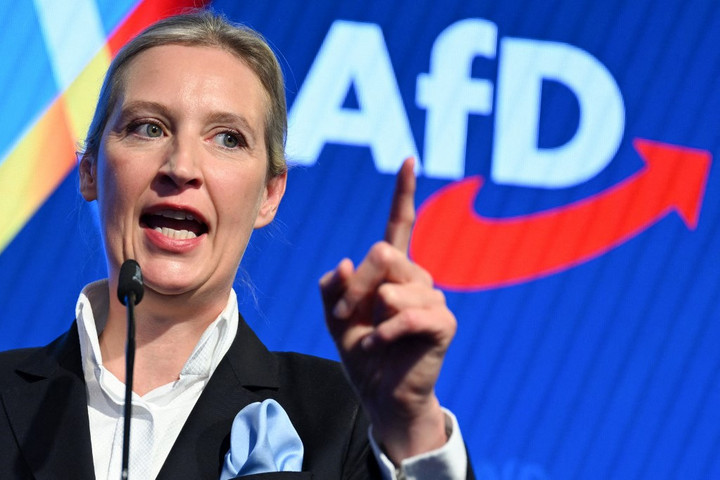 Fotó: AFP/Pool/Soeren Stache Weidel felszólított az Oroszországból történő gázimport újraindítására