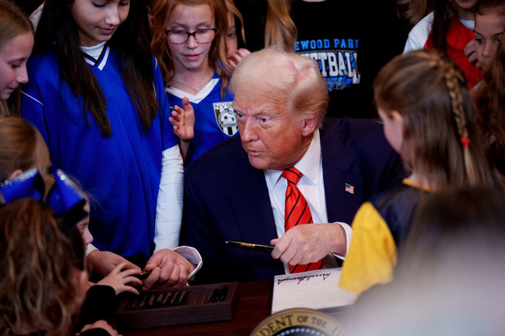 Fotó: AFP/Getty Images/Getty Images North America/Andrew Harnik A női sportok elleni háborúnak vége