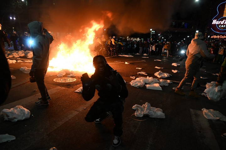 Fotó: AFP/Kyle Mazza Majdnem felgyújtották az ünneplő szurkolók Philadelphiát