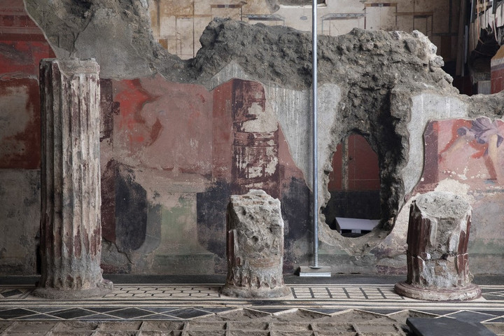 Ókori rítusokat bemutató ritka falfestményeket találtak Pompejiben