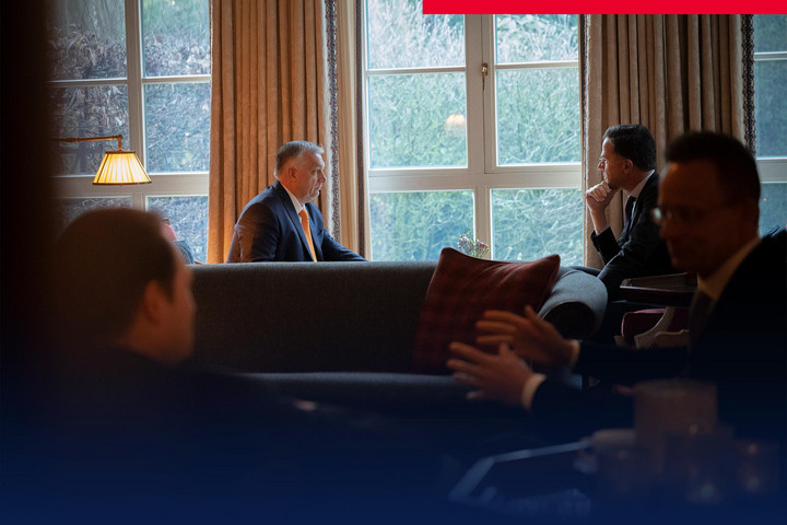 Fotó: Facebook/Orbán Viktor Orbán Viktor Brüsszelből üzent