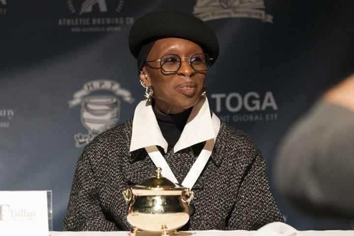 Fotó: AFP/Getty Images/Getty Images North America/Lisa Aileen Dragani Cynthia Erivo kapta az év nőjének járó Hasty Pudding-díjat