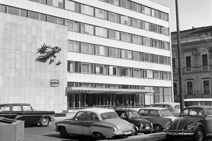 Fotó: Fortepan / Szalay Zoltán Jogszerű a Pázmány-kampusz építéséhez kiadott bontási engedély