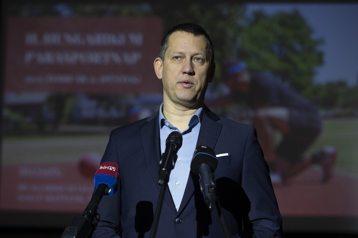 Fotó: MTI/Bús Csaba Fülöp Attila: A sport jó tanítómester