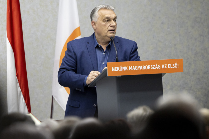 Fotó: MTI/Miniszterelnöki Sajtóiroda/Fischer Zoltán Orbán Viktor: Szóba sem jöhet Ukrajna uniós tagsága