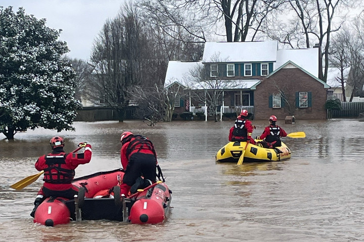 Fotó: AFP/Getty Images/Getty Images North America/Handout Többen életüket vesztették a Kentuckyt sújtó áradásokban