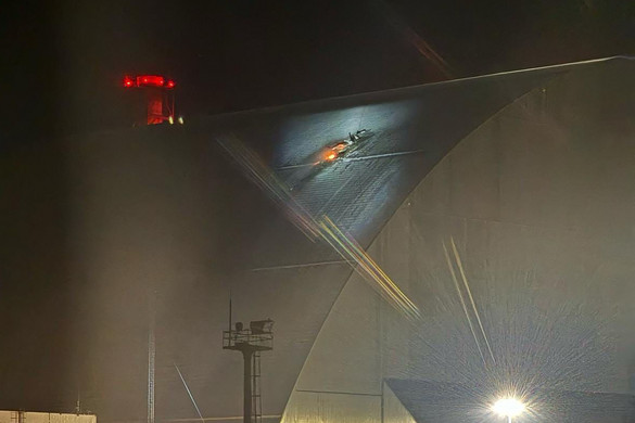 Drón csapódott a csernobili atomerőműbe