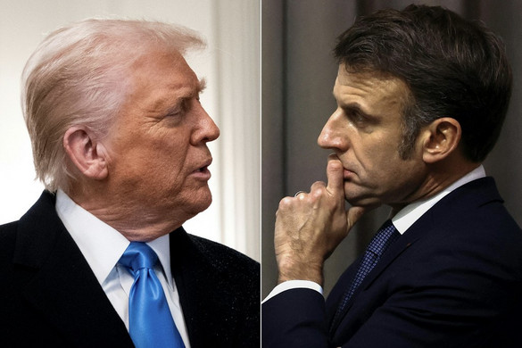Macron elárulta, hogyan beszélte le Trumpot az ukrajnai tűzszünetről