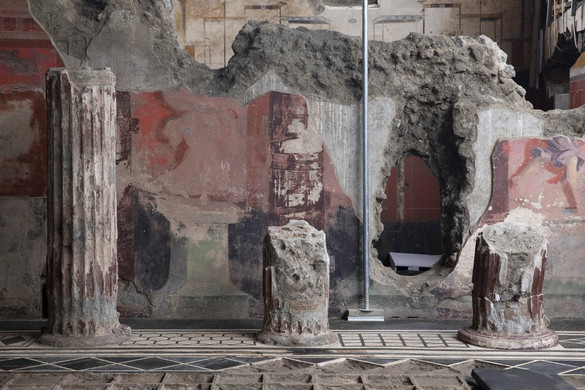 Ókori rítusokat bemutató ritka falfestményeket találtak Pompejiben