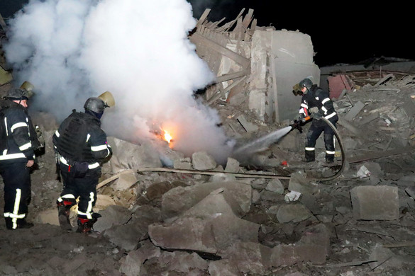 Bombát dobtak a Donyeck megyei Kramatorszkra