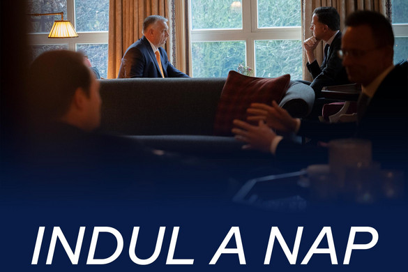 Orbán Viktor a NATO-főtitkárral találkozott