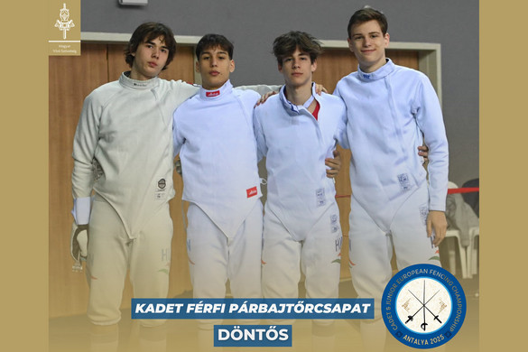Két ezüst- és egy bronzérem a magyar mérleg