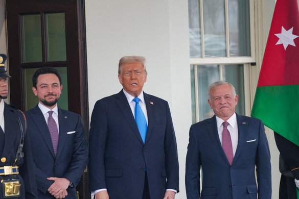 Fotó: Andrew Leyden / NurPhoto / NurPhoto via AFP Trump: Amerikai szerepvállalással fogjuk újjáépíteni a lerombolt palesztin területet