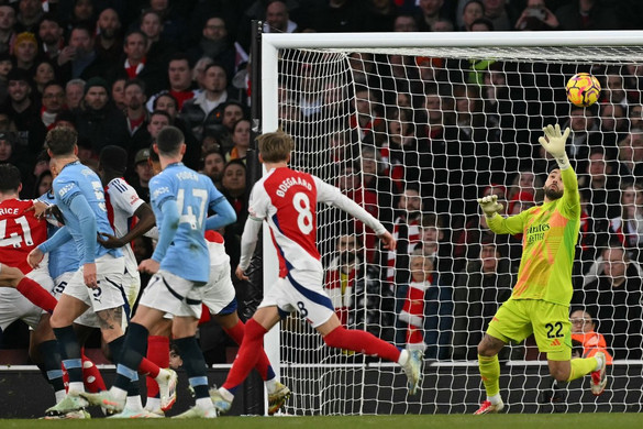 Kiütés Londonban: az Arsenal ötöt vágott a Manchester Citynek