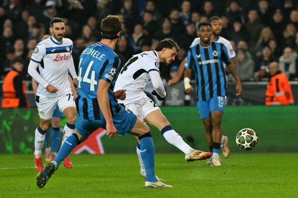 Bajnokok Ligája: Belgiumban került hátrányba az Atalanta